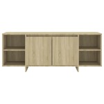 vidaXL Comodă TV, stejar sonoma, 130x35x50 cm, PAL vidaXL Comodă TV, stejar sonoma, 130x35x50 cm, PAL