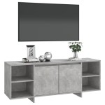 vidaXL Comodă TV, gri beton, 130x35x50 cm, PAL vidaXL Comodă TV, gri beton, 130x35x50 cm, PAL