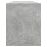 vidaXL Comodă TV, gri beton, 130x35x50 cm, PAL vidaXL Comodă TV, gri beton, 130x35x50 cm, PAL