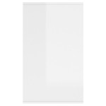 vidaXL Servantă, alb extralucios, 135x41x75 cm, PAL vidaXL Servantă, alb extralucios, 135x41x75 cm, PAL