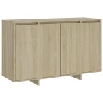 vidaXL Servantă, stejar sonoma, 120x41x75 cm, PAL vidaXL Servantă, stejar sonoma, 120x41x75 cm, PAL