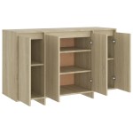 vidaXL Servantă, stejar sonoma, 120x41x75 cm, PAL vidaXL Servantă, stejar sonoma, 120x41x75 cm, PAL