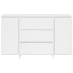 vidaXL Servantă cu 3 sertare, alb, 120x41x75 cm, PAL