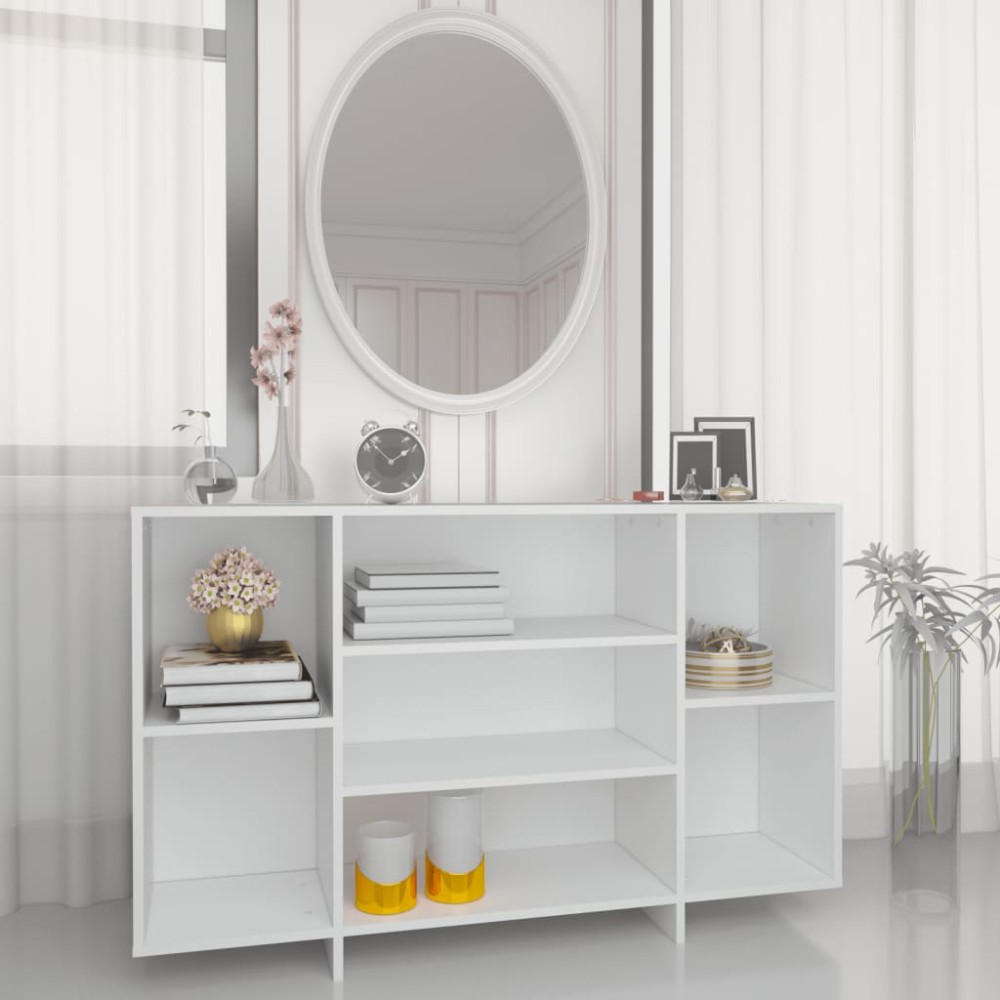 vidaXL Servantă, alb, 120x30x75 cm, PAL