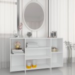 vidaXL Servantă, alb, 120x30x75 cm, PAL