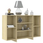 vidaXL Servantă, stejar sonoma, 120x30x75 cm, PAL vidaXL Servantă, stejar sonoma, 120x30x75 cm, PAL