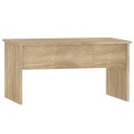 vidaXL Măsuță de cafea, stejar sonoma, 80x50,5x41,5 cm, lemn prelucrat vidaXL Măsuță de cafea, stejar sonoma, 80x50,5x41,5 cm, lemn prelucrat