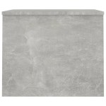 vidaXL Măsuță de cafea, gri beton, 80x50,5x41,5 cm, lemn prelucrat vidaXL Măsuță de cafea, gri beton, 80x50,5x41,5 cm, lemn prelucrat