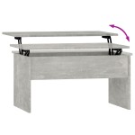 vidaXL Măsuță de cafea, gri beton, 80x50,5x41,5 cm, lemn prelucrat vidaXL Măsuță de cafea, gri beton, 80x50,5x41,5 cm, lemn prelucrat