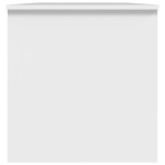 vidaXL Măsuță de cafea, alb, 102x50x52,5 cm, lemn compozit