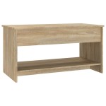 vidaXL Măsuță de cafea, stejar Sonoma, 102x50x52,5 cm, PAL vidaXL Măsuță de cafea, stejar Sonoma, 102x50x52,5 cm, PAL