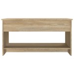 vidaXL Măsuță de cafea, stejar Sonoma, 102x50x52,5 cm, PAL vidaXL Măsuță de cafea, stejar Sonoma, 102x50x52,5 cm, PAL