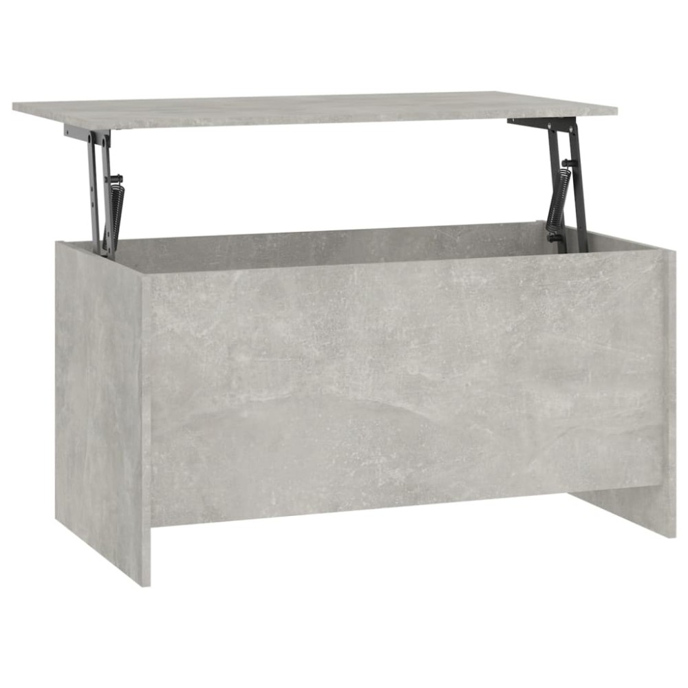 vidaXL Măsuță de cafea, gri beton, 102x55,5x52,5 cm, lemn prelucrat