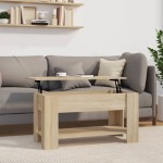 vidaXL Măsuță de cafea, stejar sonoma, 101x49x52 cm, lemn prelucrat vidaXL Măsuță de cafea, stejar sonoma, 101x49x52 cm, lemn prelucrat