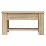 vidaXL Măsuță de cafea, stejar sonoma, 101x49x52 cm, lemn prelucrat vidaXL Măsuță de cafea, stejar sonoma, 101x49x52 cm, lemn prelucrat