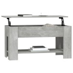 vidaXL Măsuță de cafea, gri beton, 101x49x52 cm, lemn prelucrat vidaXL Măsuță de cafea, gri beton, 101x49x52 cm, lemn prelucrat