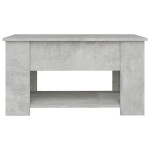 vidaXL Măsuță de cafea, gri beton, 79x49x41 cm, lemn prelucrat vidaXL Măsuță de cafea, gri beton, 79x49x41 cm, lemn prelucrat
