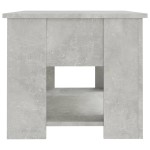 vidaXL Măsuță de cafea, gri beton, 79x49x41 cm, lemn prelucrat vidaXL Măsuță de cafea, gri beton, 79x49x41 cm, lemn prelucrat