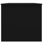 vidaXL Măsuță de cafea, negru, 102x50x46,5 cm, lemn prelucrat