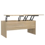 vidaXL Măsuță de cafea, stejar sonoma, 102x50,5x46,5cm, lemn prelucrat vidaXL Măsuță de cafea, stejar sonoma, 102x50,5x46,5cm, lemn prelucrat