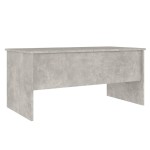 vidaXL Măsuță de cafea, gri beton, 102x50,5x46,5 cm, lemn prelucrat vidaXL Măsuță de cafea, gri beton, 102x50,5x46,5 cm, lemn prelucrat