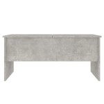vidaXL Măsuță de cafea, gri beton, 102x50,5x46,5 cm, lemn prelucrat vidaXL Măsuță de cafea, gri beton, 102x50,5x46,5 cm, lemn prelucrat