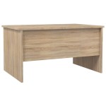 vidaXL Măsuță de cafea, stejar sonoma, 80x50x42,5 cm, lemn prelucrat vidaXL Măsuță de cafea, stejar sonoma, 80x50x42,5 cm, lemn prelucrat