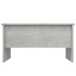 vidaXL Măsuță de cafea, gri beton, 80x50x42,5 cm, lemn prelucrat