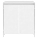 vidaXL Servantă, alb, 70x41x75 cm, lemn prelucrat