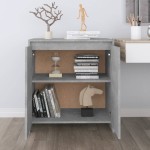 vidaXL Servantă, gri beton, 70x41x75 cm, lemn prelucrat vidaXL Servantă, gri beton, 70x41x75 cm, lemn prelucrat