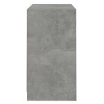 vidaXL Servantă, gri beton, 70x41x75 cm, lemn prelucrat