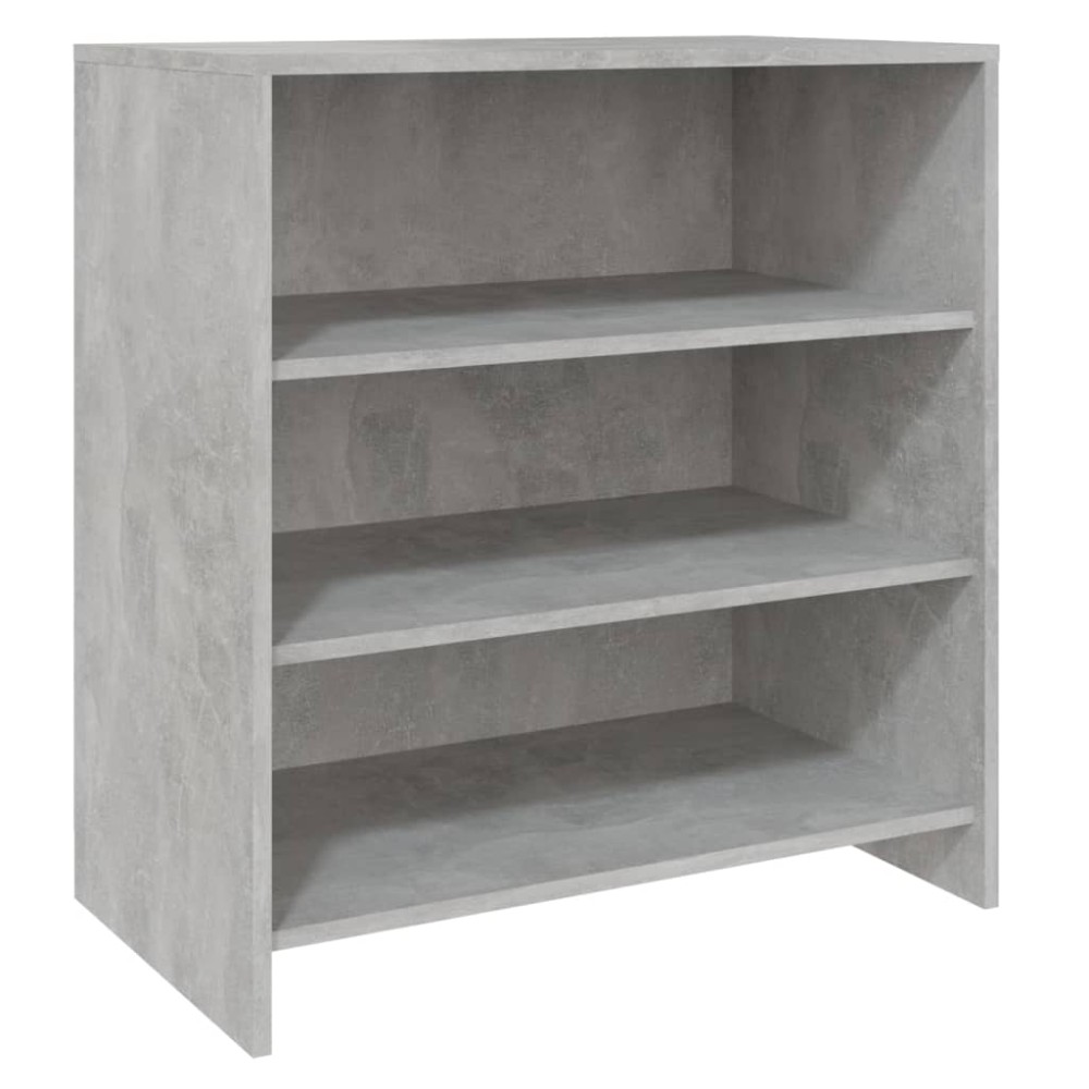vidaXL Servantă, gri beton, 70x40,5x75 cm, PAL