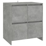 vidaXL Servantă, gri beton, 70x41x75 cm, lemn prelucrat vidaXL Servantă, gri beton, 70x41x75 cm, lemn prelucrat