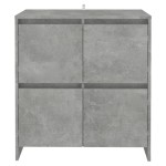 vidaXL Servantă, gri beton, 70x41x75 cm, lemn prelucrat vidaXL Servantă, gri beton, 70x41x75 cm, lemn prelucrat