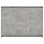 vidaXL Servantă, gri beton, 102x33x75 cm, lemn prelucrat vidaXL Servantă, gri beton, 102x33x75 cm, lemn prelucrat