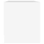 vidaXL Comodă TV, alb, 90x35x40 cm, PAL vidaXL Comodă TV, alb, 90x35x40 cm, PAL