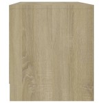 vidaXL Comodă TV, stejar sonoma, 90x35x40 cm, PAL