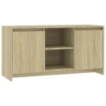 vidaXL Comodă TV, stejar sonoma, 102x37,5x52,5 cm, PAL vidaXL Comodă TV, stejar sonoma, 102x37,5x52,5 cm, PAL