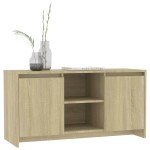 vidaXL Comodă TV, stejar sonoma, 102x37,5x52,5 cm, PAL vidaXL Comodă TV, stejar sonoma, 102x37,5x52,5 cm, PAL