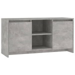 vidaXL Comodă TV, gri beton, 102x37,5x52,5 cm, PAL vidaXL Comodă TV, gri beton, 102x37,5x52,5 cm, PAL