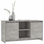 vidaXL Comodă TV, gri beton, 102x37,5x52,5 cm, PAL vidaXL Comodă TV, gri beton, 102x37,5x52,5 cm, PAL
