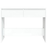vidaXL Masă consolă, alb, 100x35x76,5 cm, PAL vidaXL Masă consolă, alb, 100x35x76,5 cm, PAL