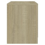 vidaXL Noptieră, stejar sonoma, 45x34,5x44,5 cm, PAL vidaXL Noptieră, stejar sonoma, 45x34,5x44,5 cm, PAL