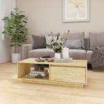 vidaXL Măsuță de cafea, 110x50x33,5 cm, lemn masiv de pin vidaXL Măsuță de cafea, 110x50x33,5 cm, lemn masiv de pin