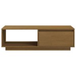 vidaXL Măsuță de cafea, maro miere, 110x50x33,5 cm, lemn masiv pin vidaXL Măsuță de cafea, maro miere, 110x50x33,5 cm, lemn masiv pin