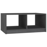 vidaXL Măsuță de cafea, gri, 75x50x33,5 cm, lemn masiv de pin vidaXL Măsuță de cafea, gri, 75x50x33,5 cm, lemn masiv de pin