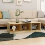 vidaXL Măsuță de cafea, 110x50x34 cm, lemn masiv de pin vidaXL Măsuță de cafea, 110x50x34 cm, lemn masiv de pin
