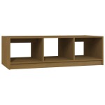 vidaXL Măsuță de cafea, maro miere, 110x50x34 cm, lemn masiv de pin vidaXL Măsuță de cafea, maro miere, 110x50x34 cm, lemn masiv de pin