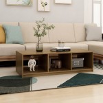 vidaXL Măsuță de cafea, maro miere, 110x50x34 cm, lemn masiv de pin vidaXL Măsuță de cafea, maro miere, 110x50x34 cm, lemn masiv de pin