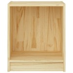 vidaXL Noptieră, 35,5x33,5x41,5 cm, lemn masiv de pin vidaXL Noptieră, 35,5x33,5x41,5 cm, lemn masiv de pin